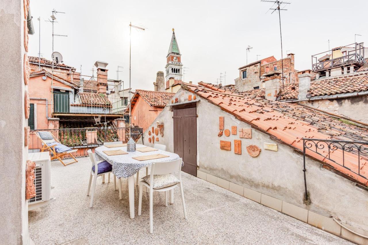 ヴェネツィアCa Lu Vintage Flat Con Vista Su San Marco!アパートメント エクステリア 写真
